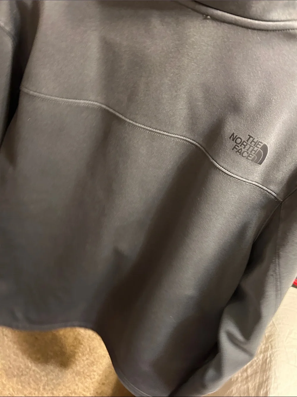 The North Face Men's Charcoal Gray Softshell Jacket